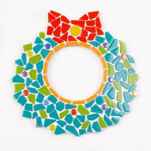Christmas wreaths-06  DIY MDF Board