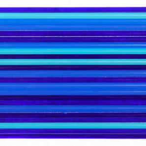 Blue Mix-Fusible Glass Sticks