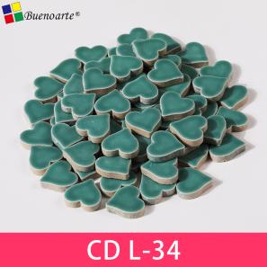 CDL-34  Small Heart Ceramic