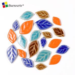 Mixed  3Size Ceramic Leaves