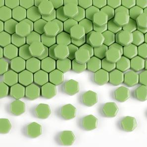 RFH31  Hexagon Recycled Glass