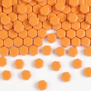 RFH51a  Hexagon Recycled Glass