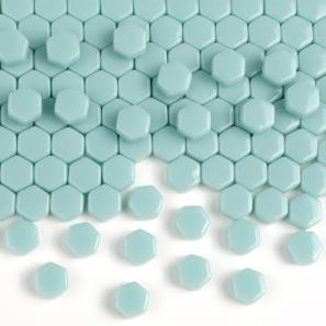 RFH34a  Hexagon Recycled Glass