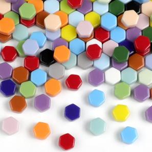 RFH900  Hexagon Recycled Glass