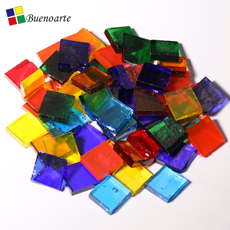 SP800  Square Stained Glass Mosaic Tile 