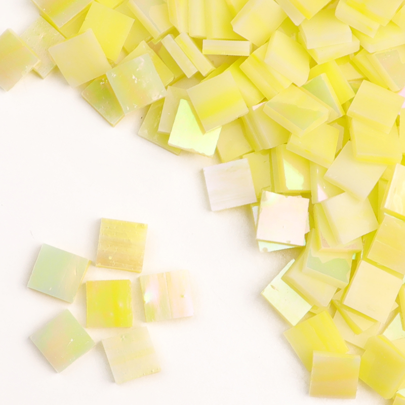 SI50  Square Stained Glass Mosaic Tile 