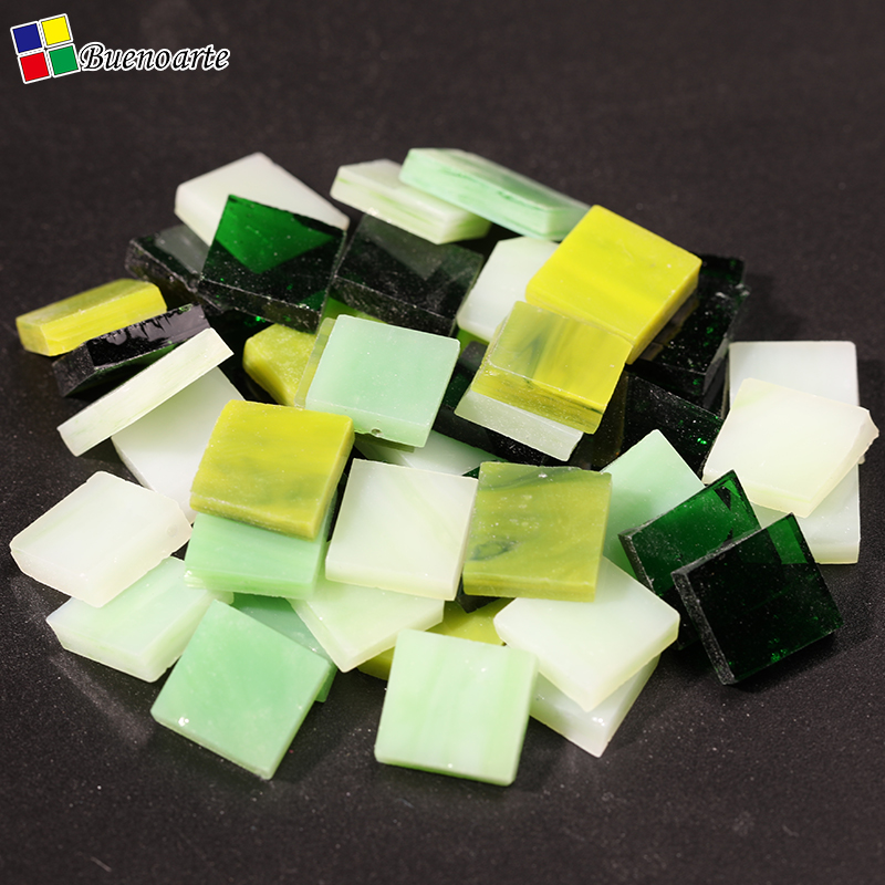 ST300  Square Stained Glass Mosaic Tile 