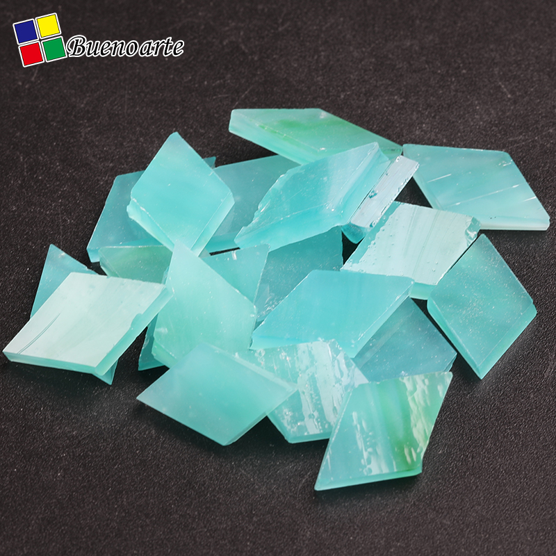 DG34b  Diamond Stained Glass Mosaic Tile 