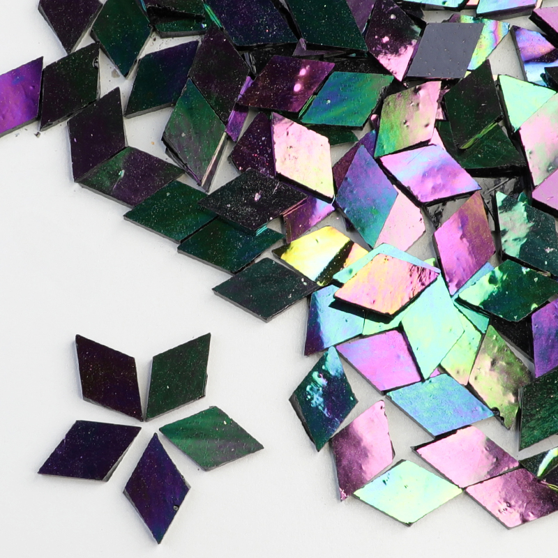 DGI13  Diamond Stained Glass Mosaic Tile 