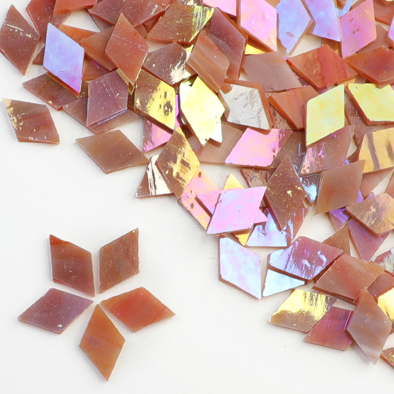 DGI51b  Diamond Stained Glass Mosaic Tile 