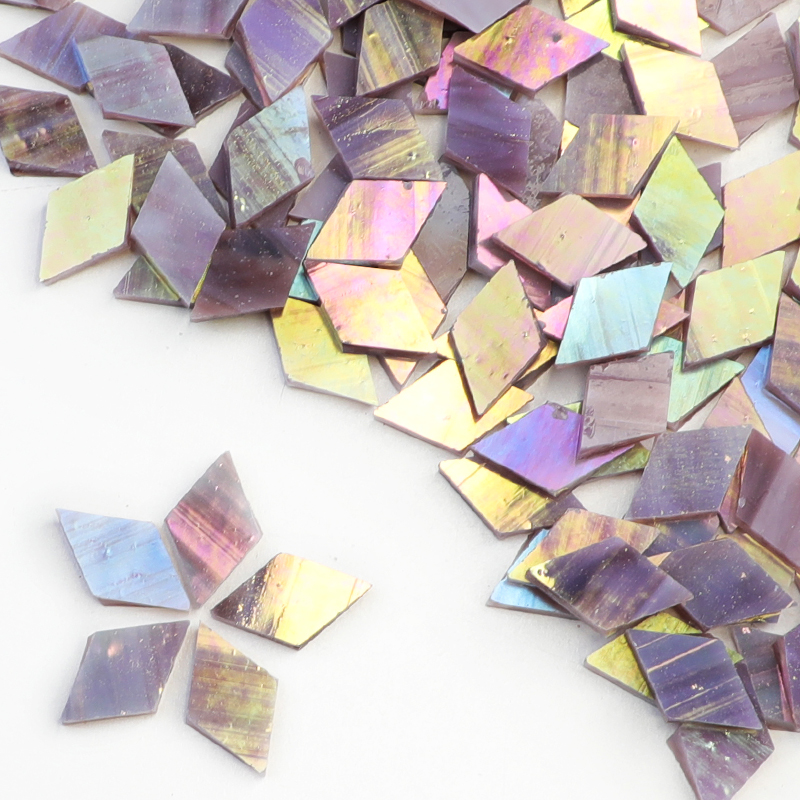 DGI60  Diamond Stained Glass Mosaic Tile 