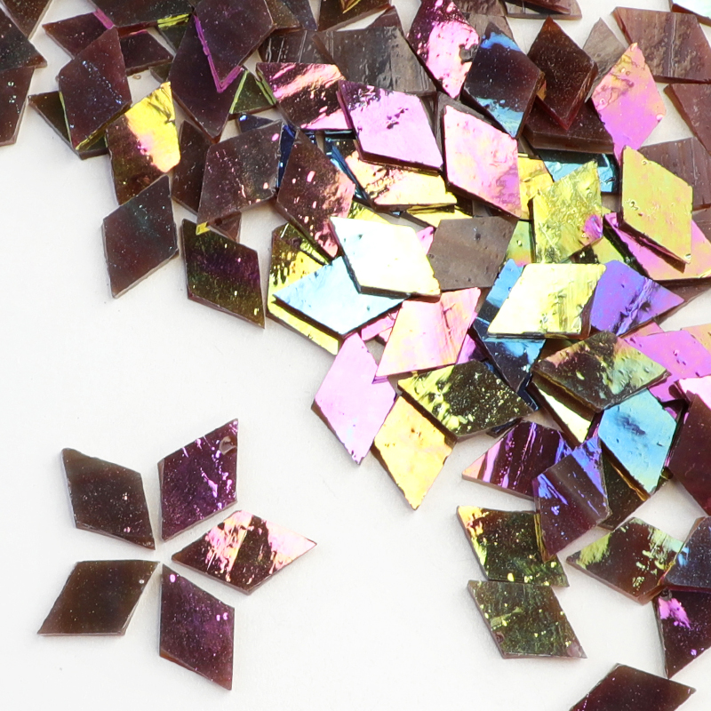 DGI62  Diamond Stained Glass Mosaic Tile 