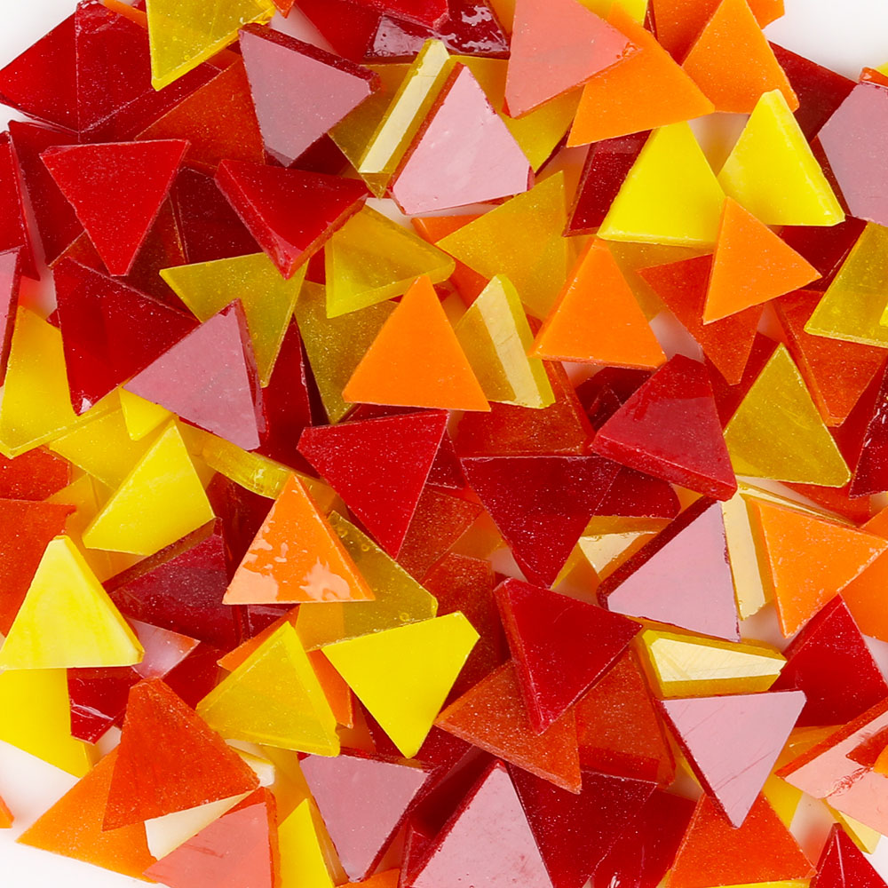 TR500  Triangle Stained Glass