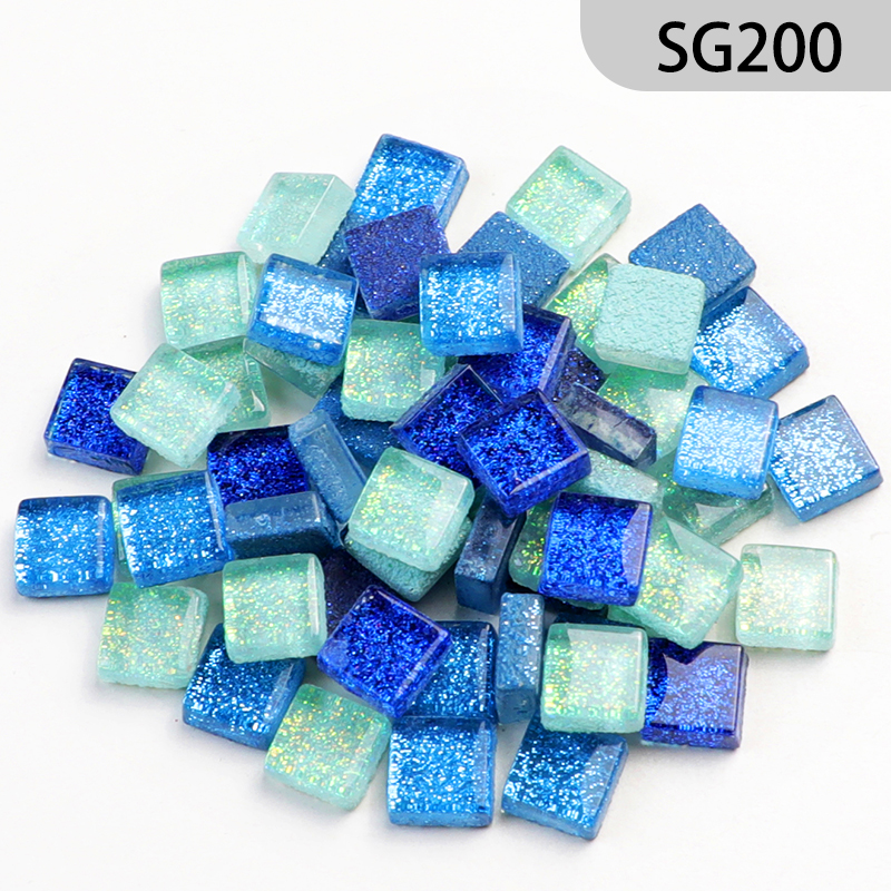 SG200  Glass Glitter Mosaic Tile