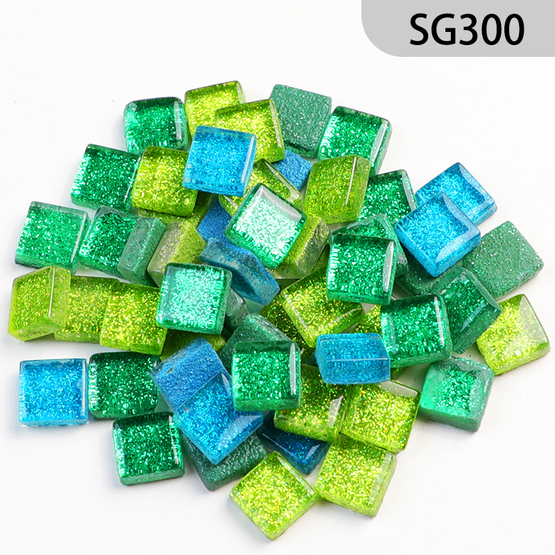 SG300  Glass Glitter Mosaic Tile