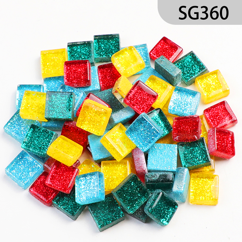 SG360  Glass Glitter Mosaic Tile