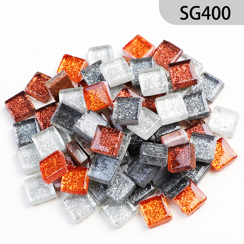 SG400  Glass Glitter Mosaic Tile