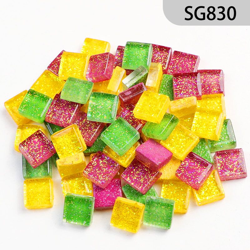 SG830  Glass Glitter Mosaic Tile