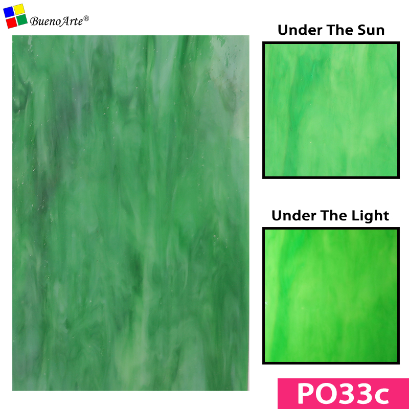 PO33c  Stained Glass sheet