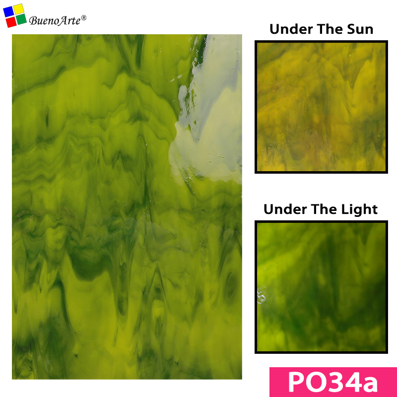 PO34a  Stained Glass sheet