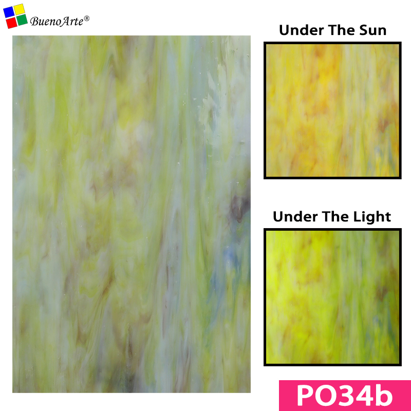 PO34b  Stained Glass sheet