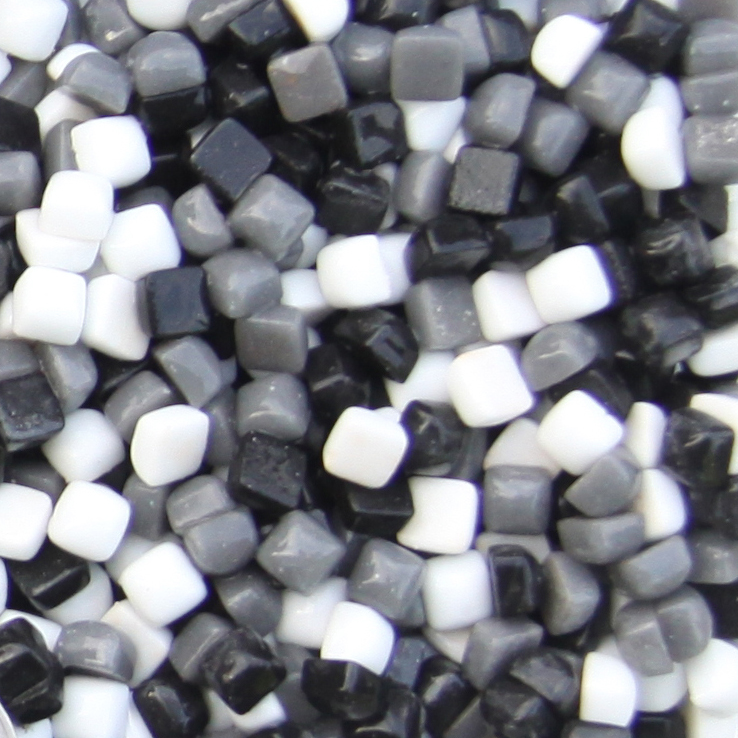 ES100  0.48cm Mini Square Recycled Glass