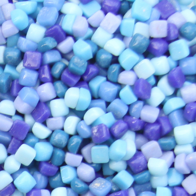 ES200  0.48cm Mini Square Recycled Glass